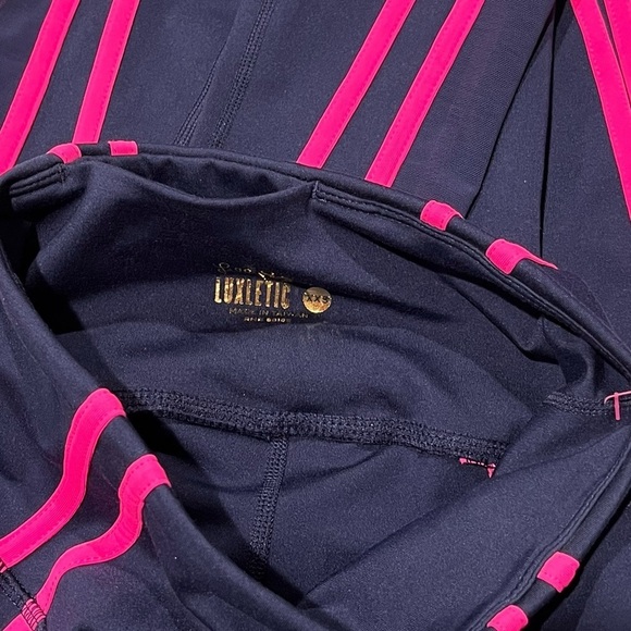 NWT Lilly Pulitzer Weekender High Ride Leggings in True Navy - Picture 12 of 14